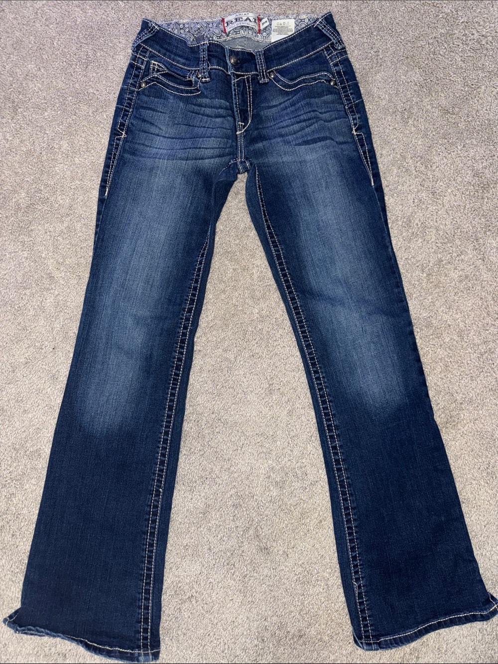 Ariat Dark Blue Flare Jeans